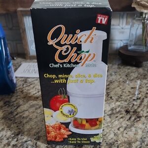 Chef's Kitchen Mate - White Manual Food Chopper